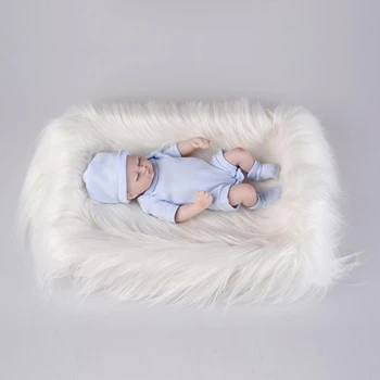 Bebê De Fotografia Pano De Fundo Recém-Nascido Photoshoots Cobertor De Bebê Da Foto Parte